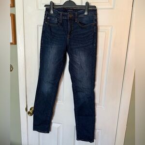 Aeropostale Mid Rise Skinny Dark Blue Jeans size 6R